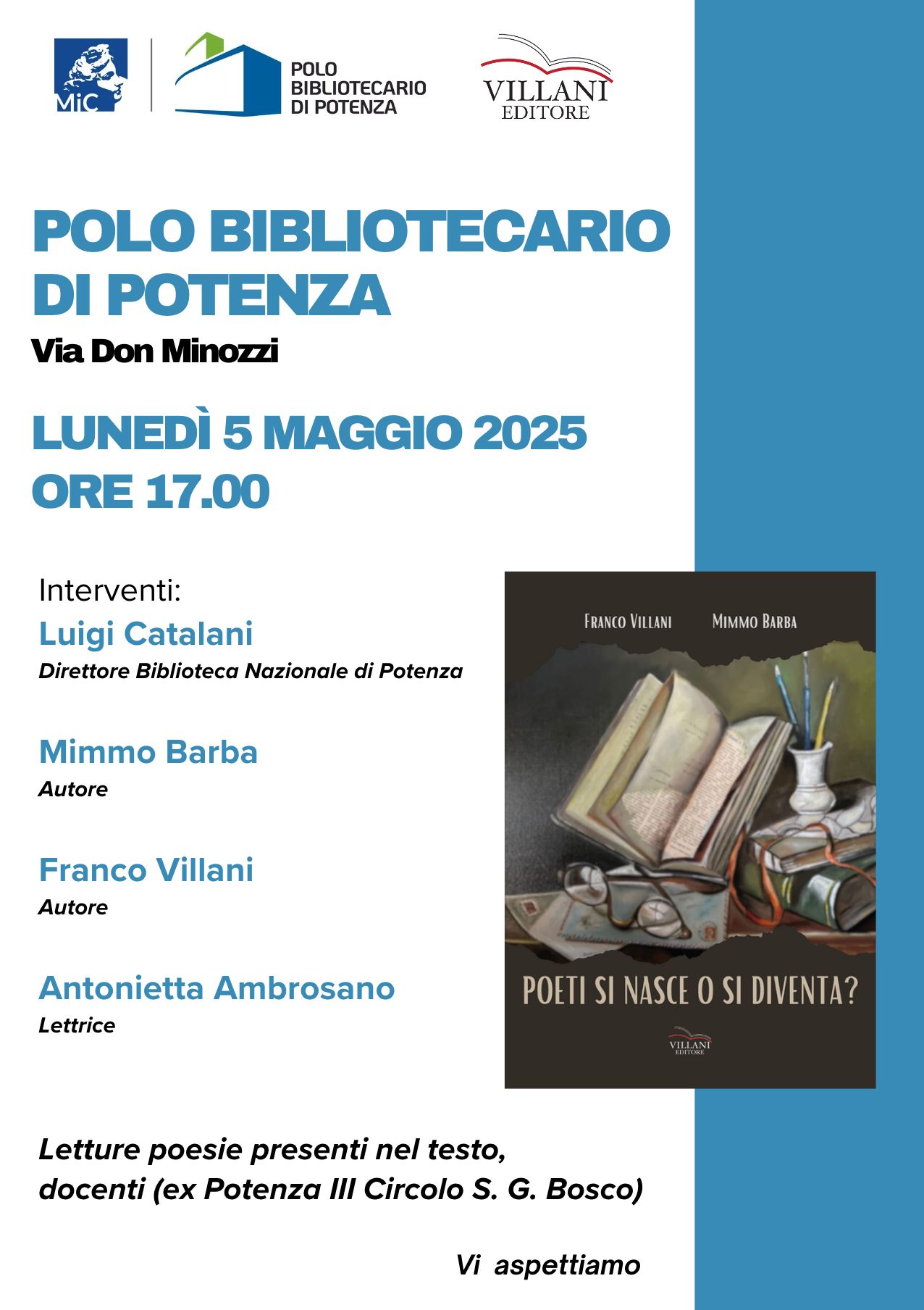 Poeti si nasce o si diventa? - Mimmo Barba