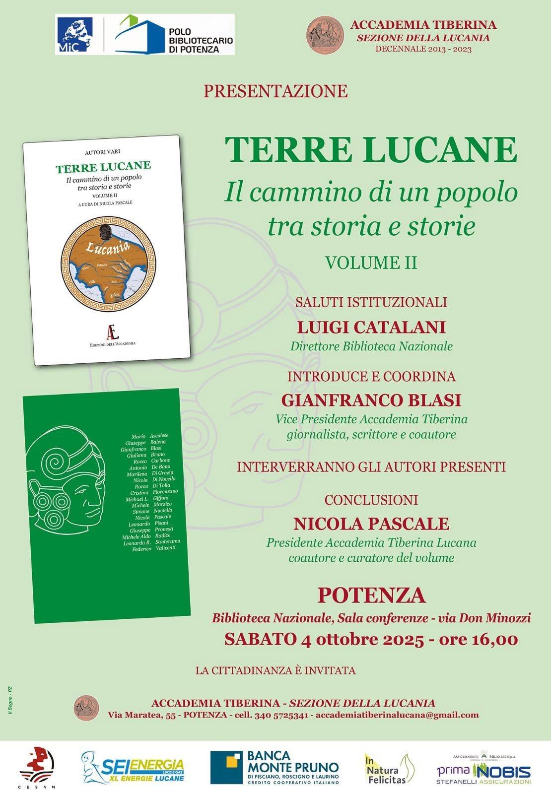 Terre lucane. Il cammino di un popolo tra storia e storie