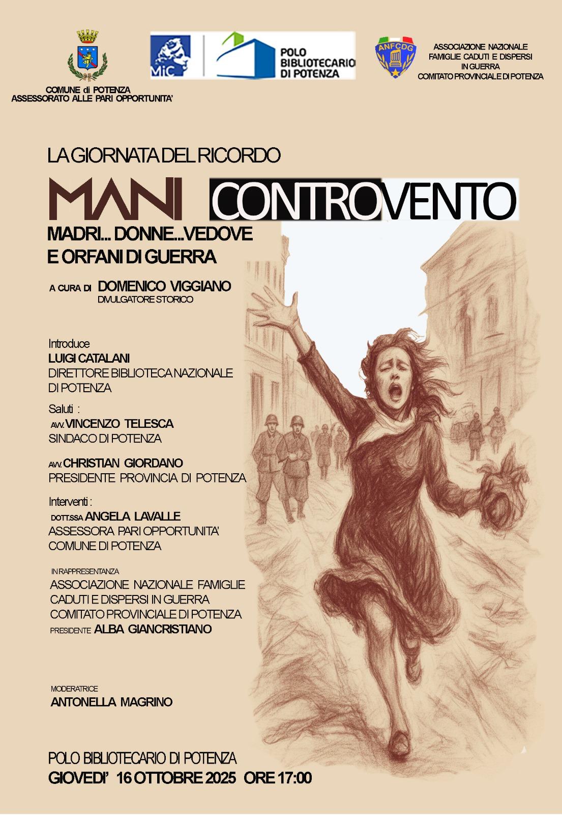 Mani controvento