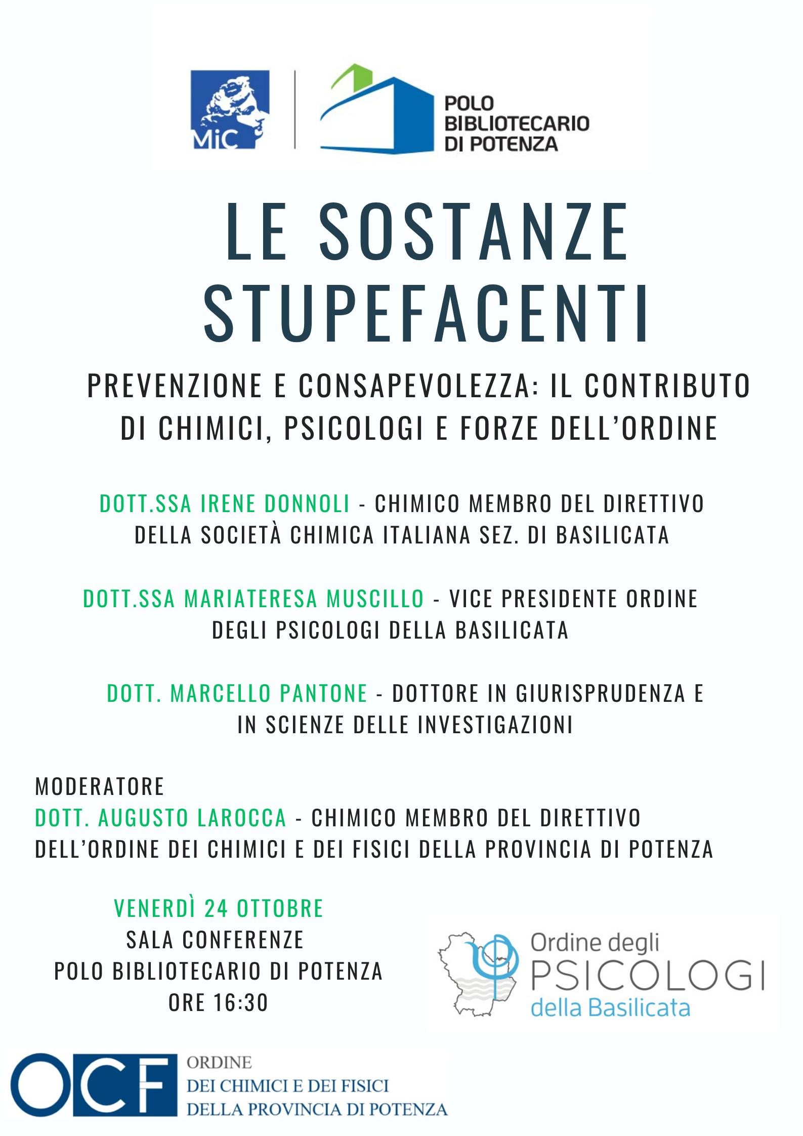 Le sostanze stupefacenti - prevenzione e consapevolezza