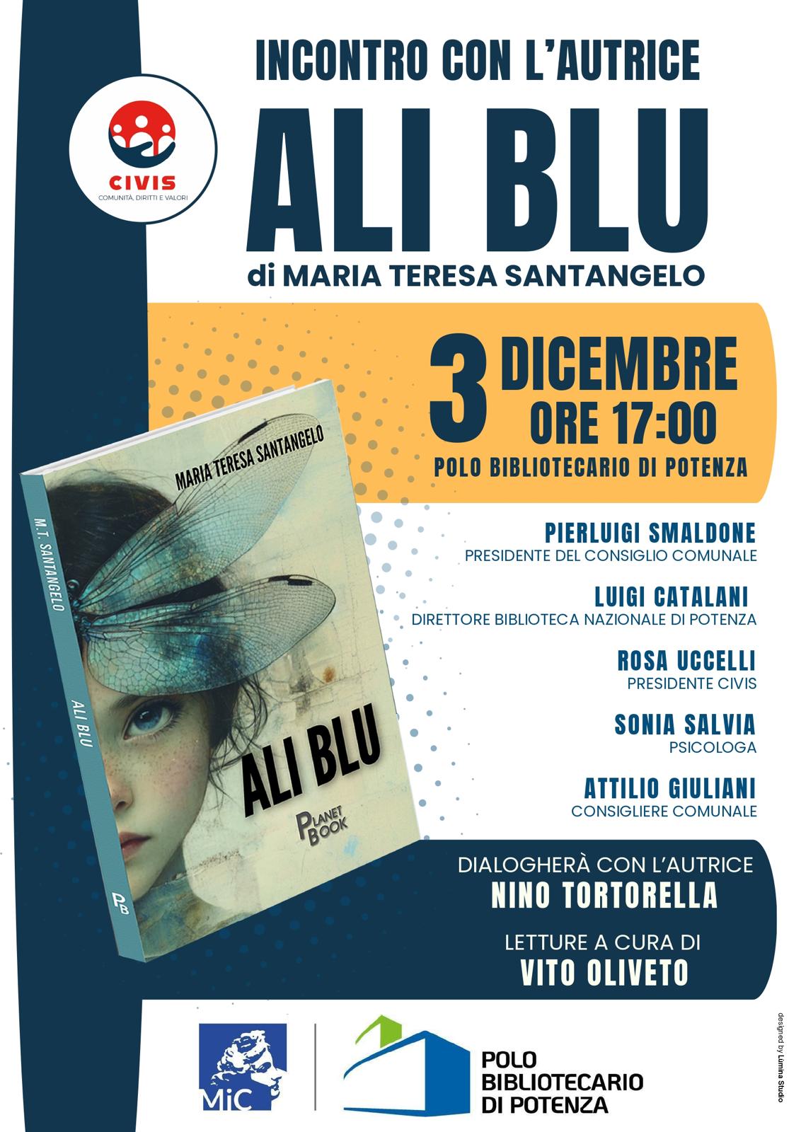 Ali blu - Maria Teresa Santangelo